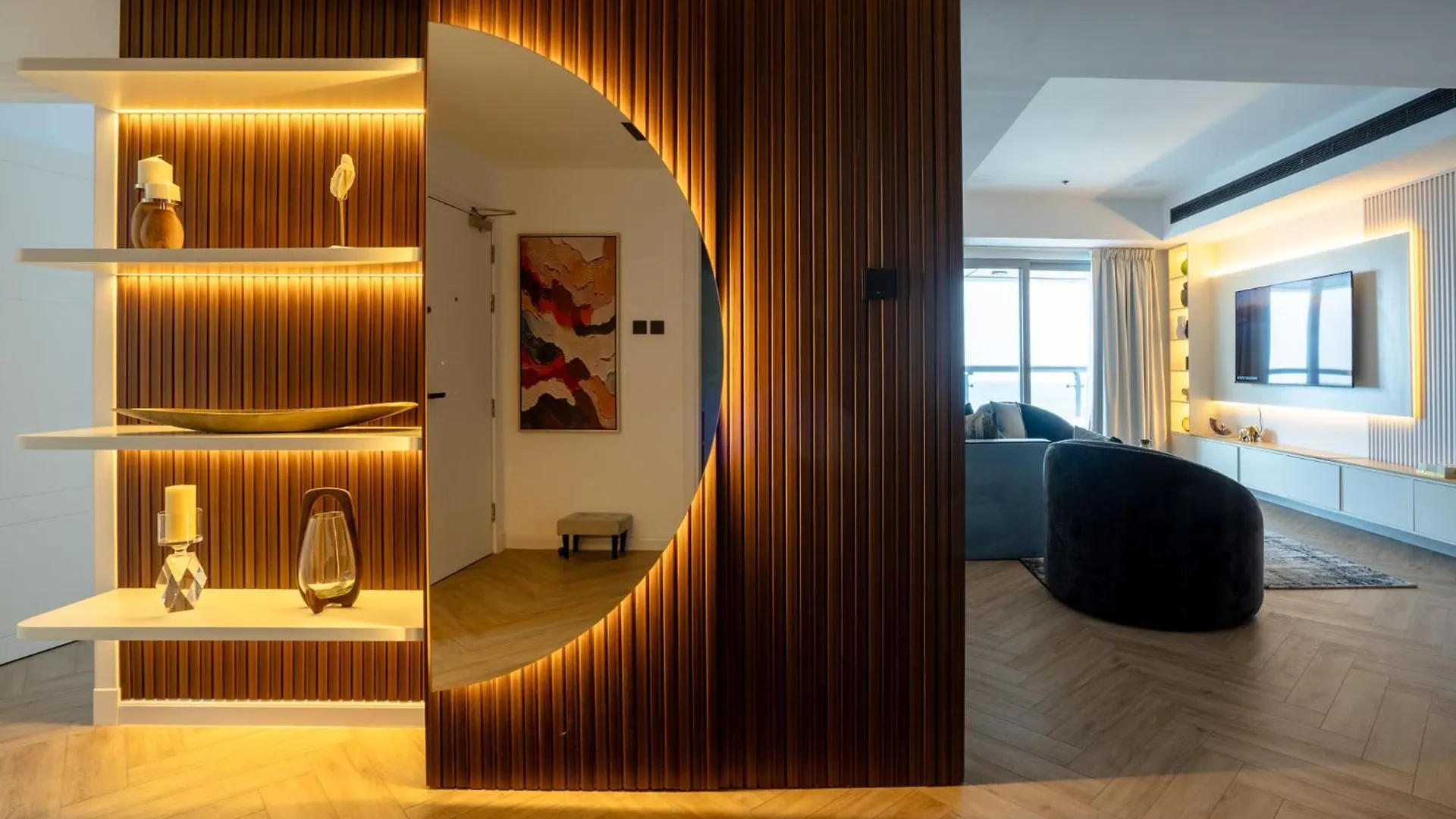 公寓 Marvelous 2 Bedrooms With Full Palm View 迪拜 阿拉伯联合酋长国