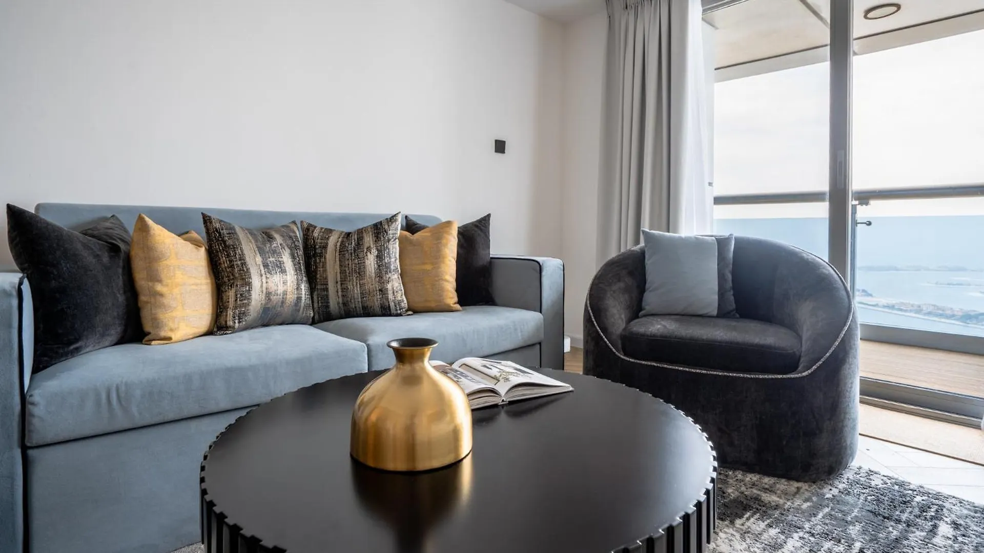 Marvelous 2 Bedrooms With Full Palm View 迪拜 0*,